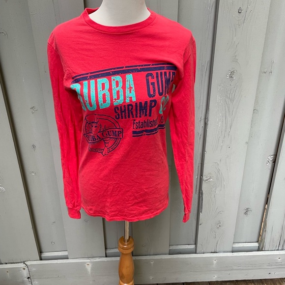 Bubba Gump Long Sleeve T-Shirt Size Small - Picture 10 of 10